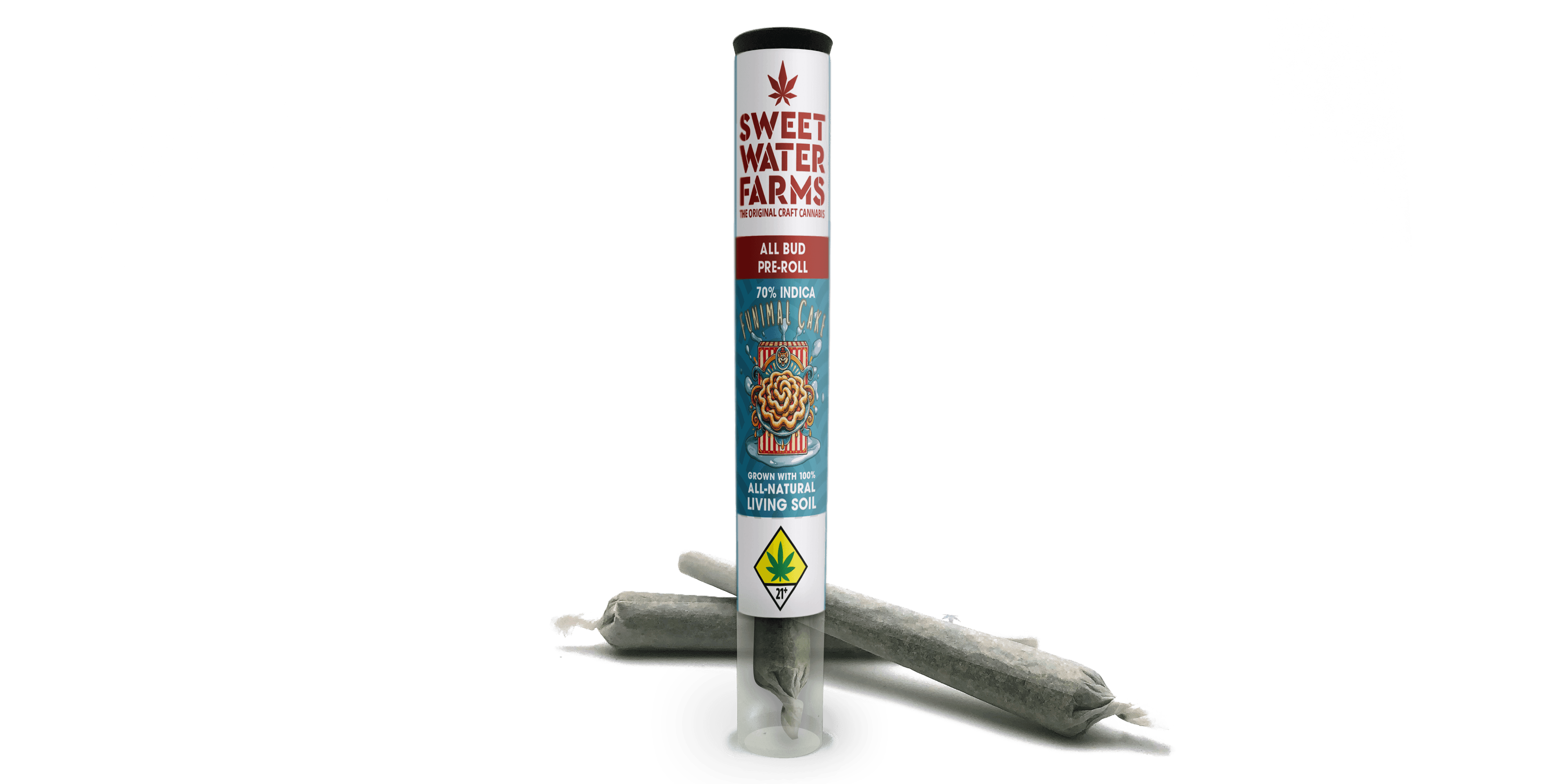 Sweetwater Farms Funimal Cake Pre-Roll 2pk | 1g (DOH)