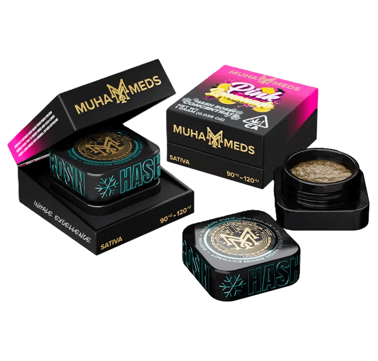 MUHA MEDS Pink Lemonade | 1g Hash Rosin Concentrates
