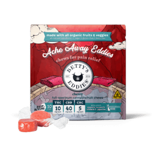 Betty's Eddies Ache Away Eddies | Cherry | 10pk