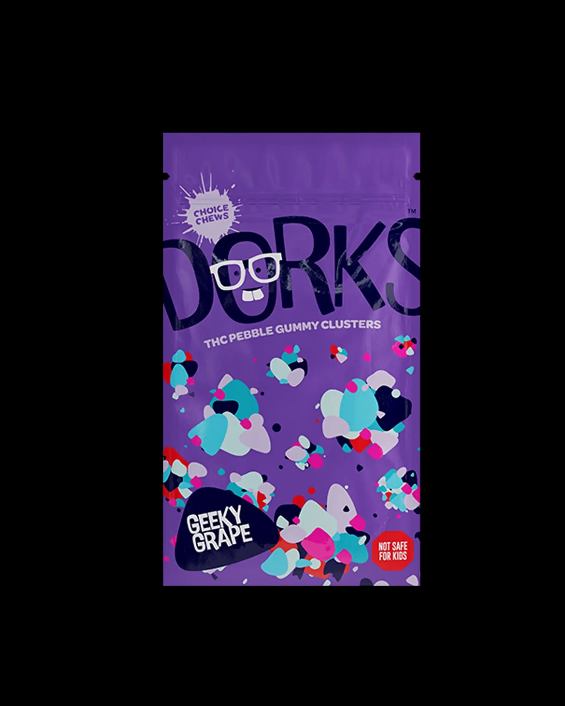 Choice Geeky Grape | Dorks Gummies | 100mg (20pcs)