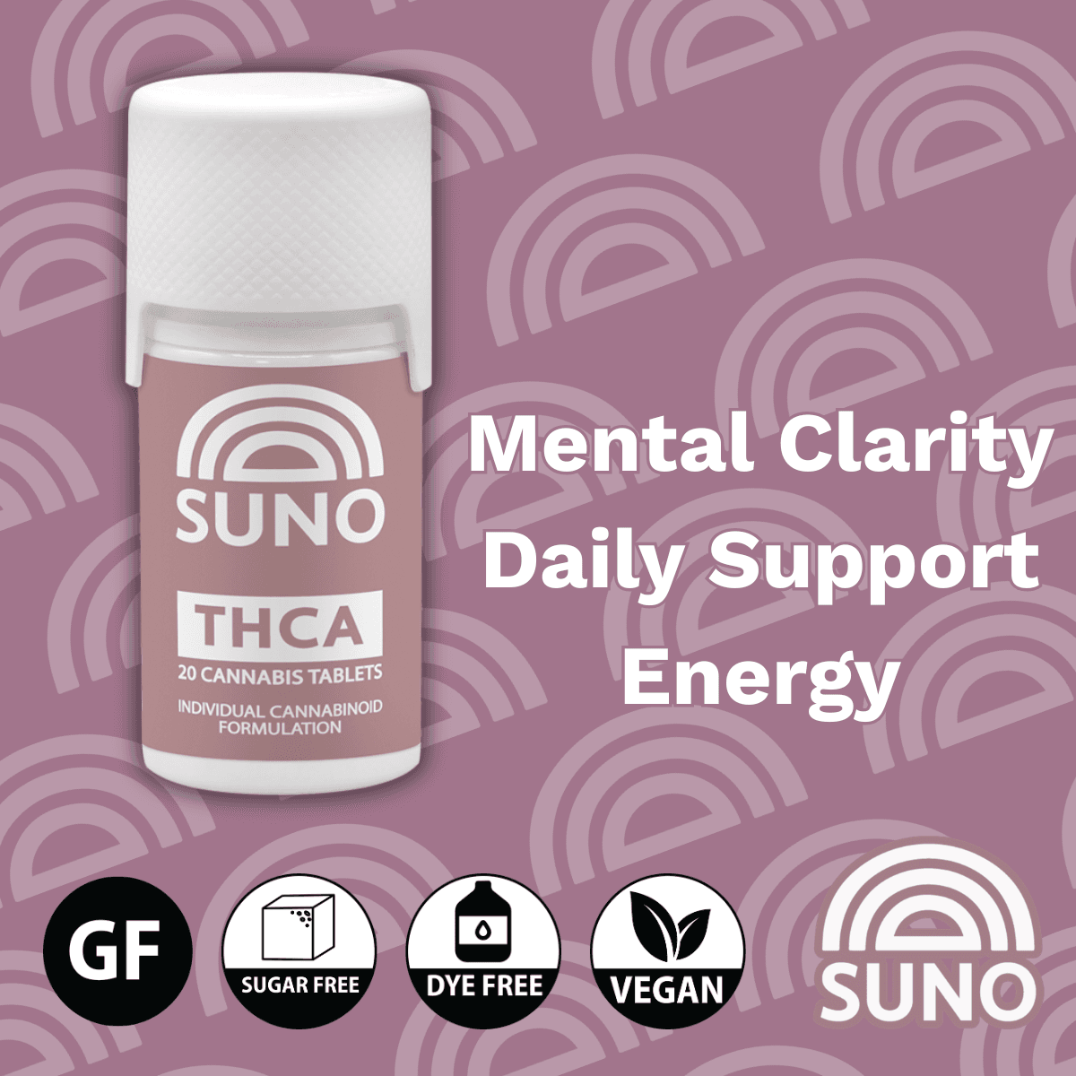SUNO Suno THCa Tablets 200mg
