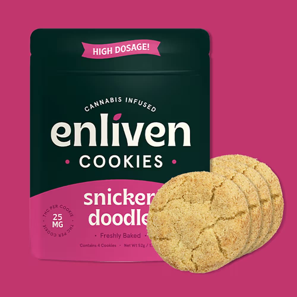 Enliven Snickerdoodle Cookies [4pk] (100mg)