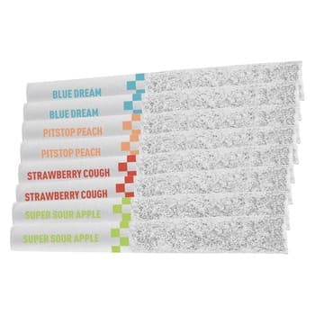 Claybourne Co. Claybourne Flyers Frosted Fast Pack Infused (Pre-Roll) / 2.8g / Infused Pre-Rolls (8) / Sativa