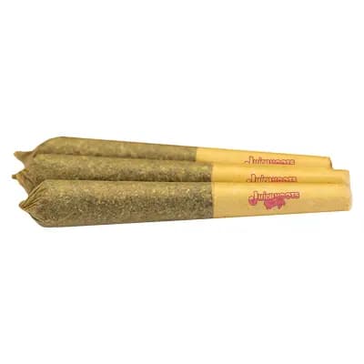Juicy Hoots JUICY HOOTS : Double Berry Flavour Flip Infused Pre-Rolls (3X.5G)