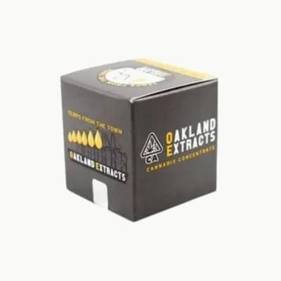 Oakland Extracts COLD CURE LIVE ROSIN [1G] SOUR MOON - 1 G