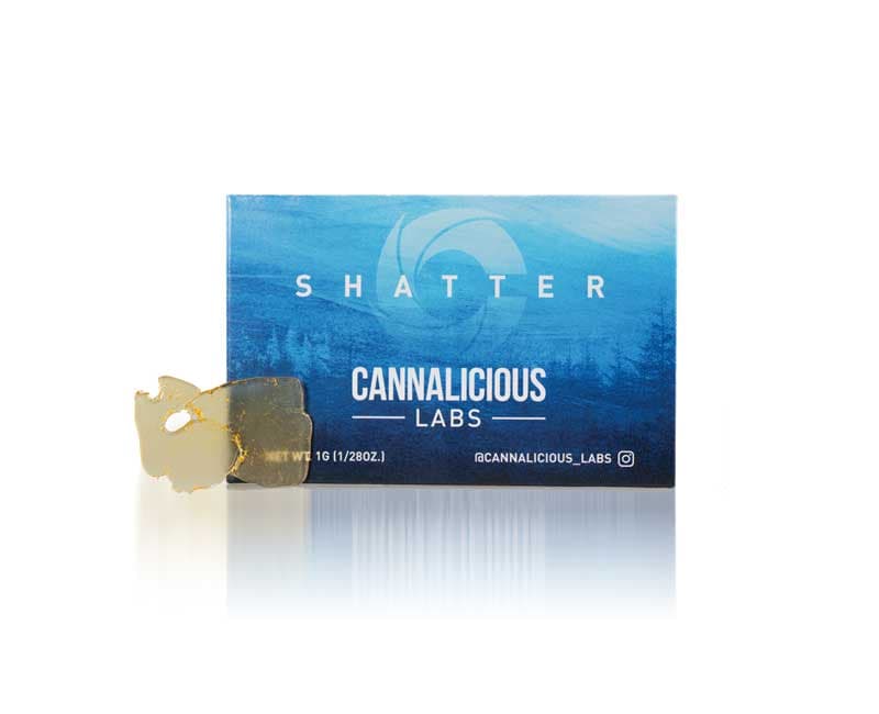 Cannalicious Labs Shatter 1g - Haze Berry
