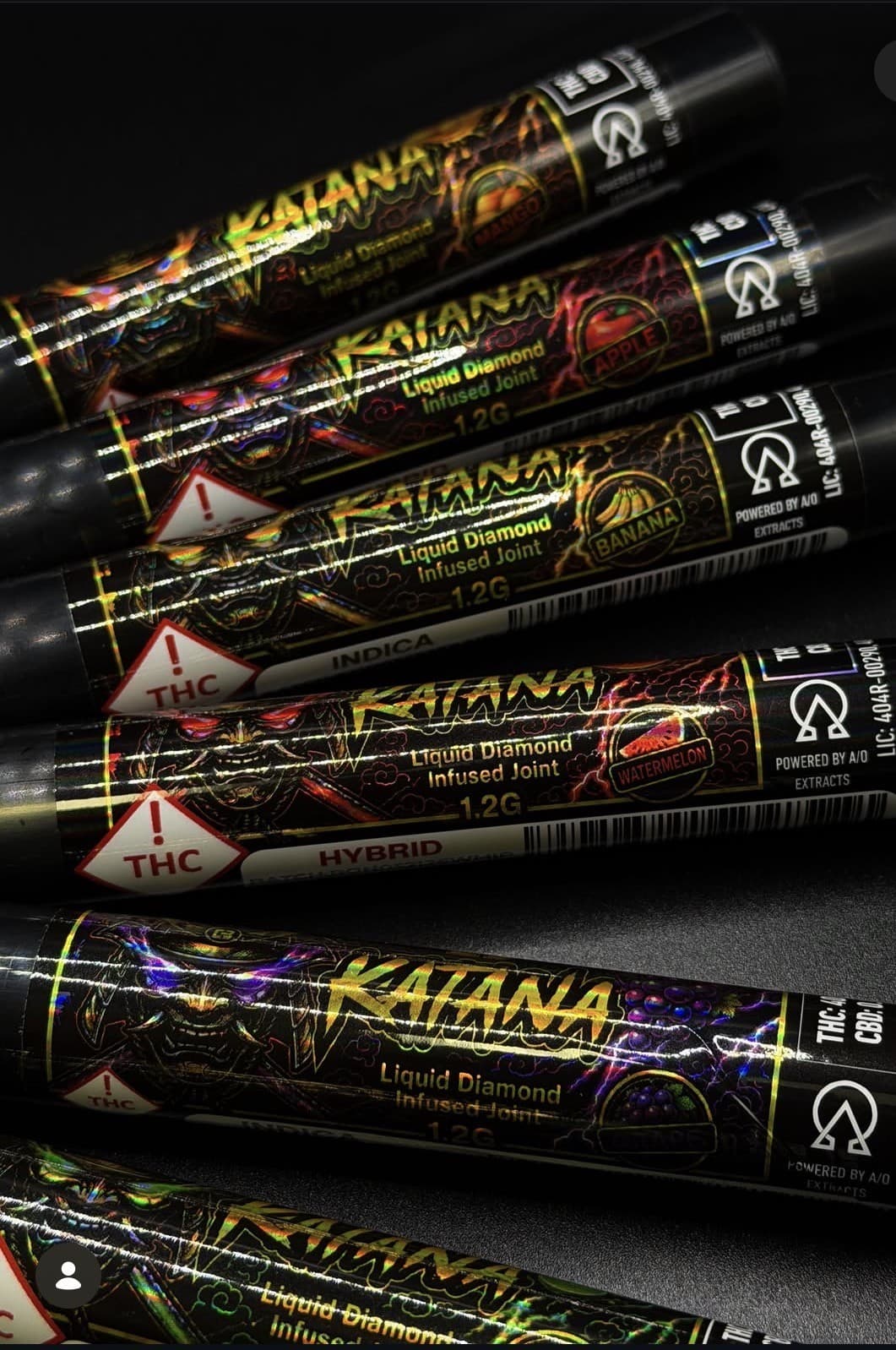 Katana Infused Joint - Red Apple