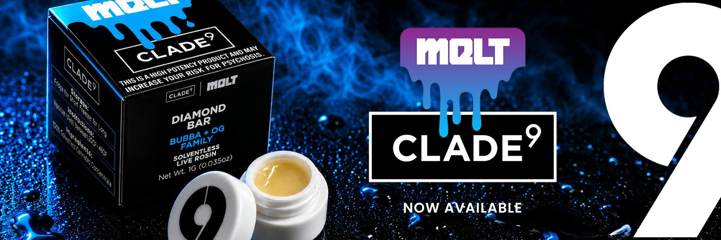 Melt MELT | DIAMOND BAR | 1G SOLVENTLESS ROSIN