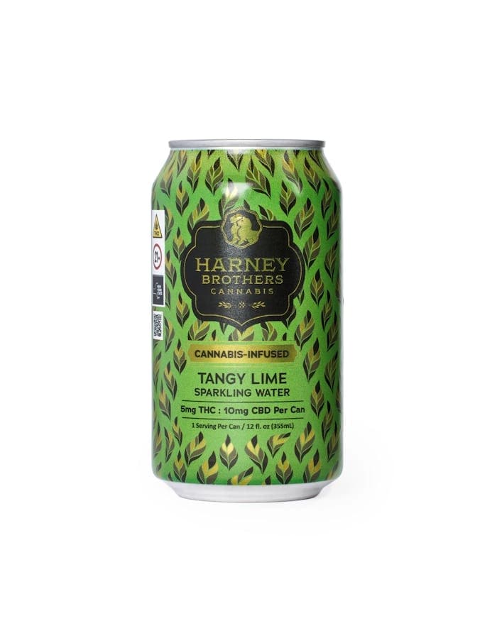 Harney Brothers Harney Brothers Tangy Lime Seltzer 10mg 1:1