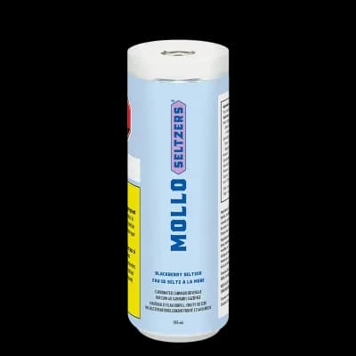 Mollo Mollo Blackberry Seltzer 355ml