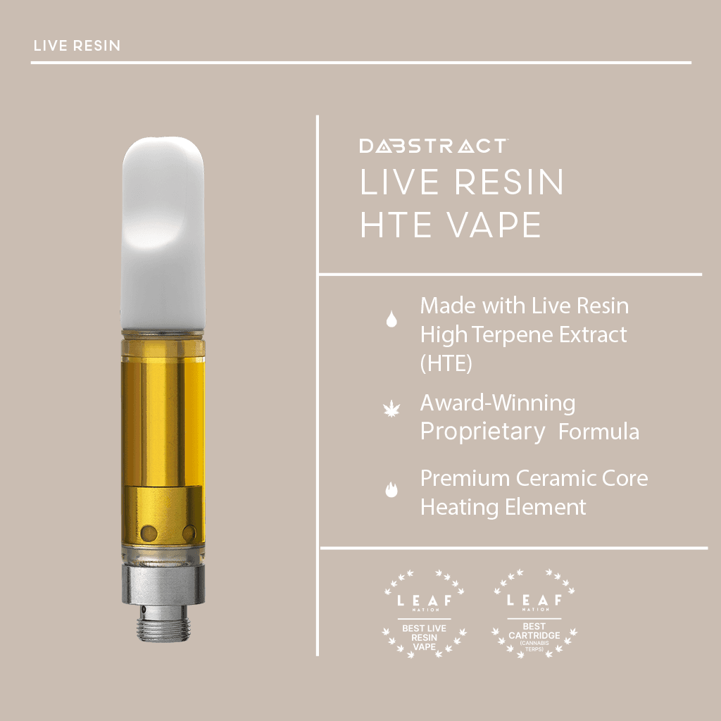 Dabstract Dabstract Live Resin HTE Cartridge Blueberry Sugar (H)