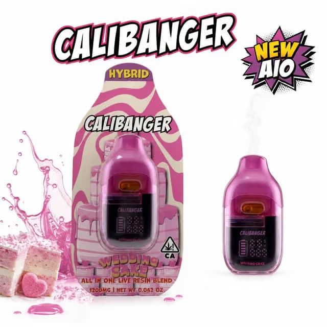 Firecracker by Cali Banger Wedding Cake | Juiced | 1.2g AIO