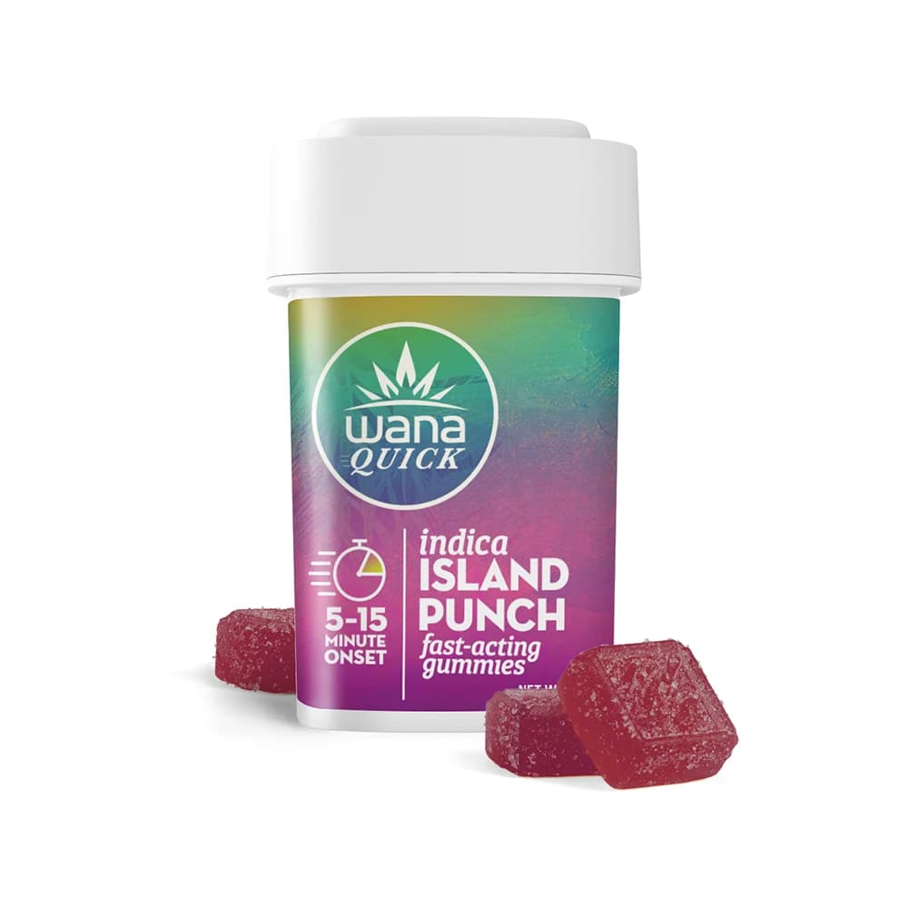 Wana Island Punch (I) Fast Acting Gummies (4.91mg 20pk) C0060000522