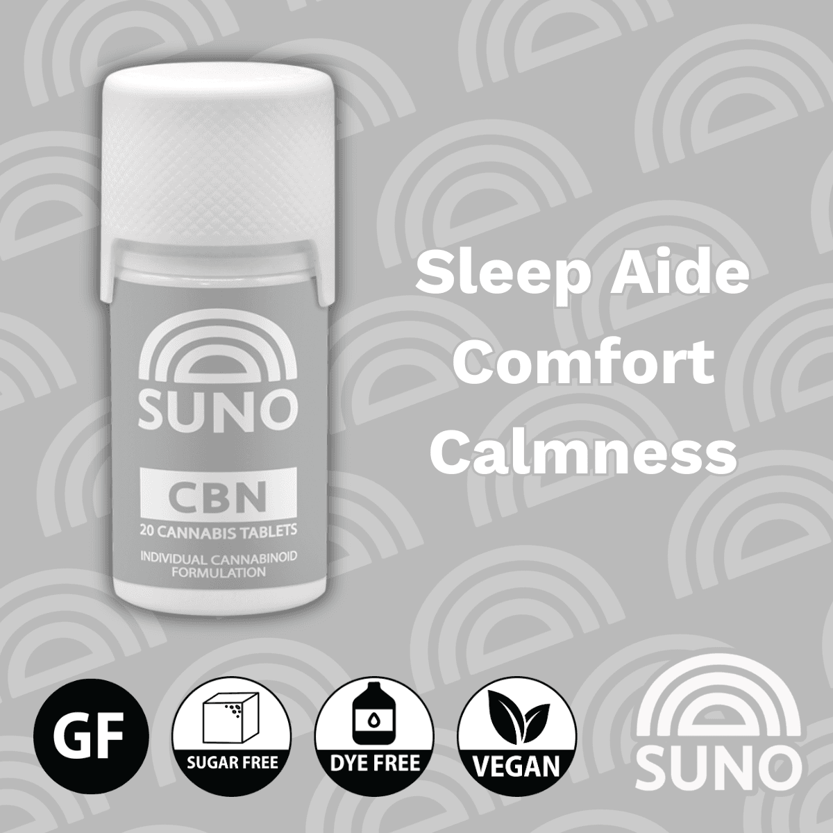 SUNO CBN Tablets - 200mg - 20pk
