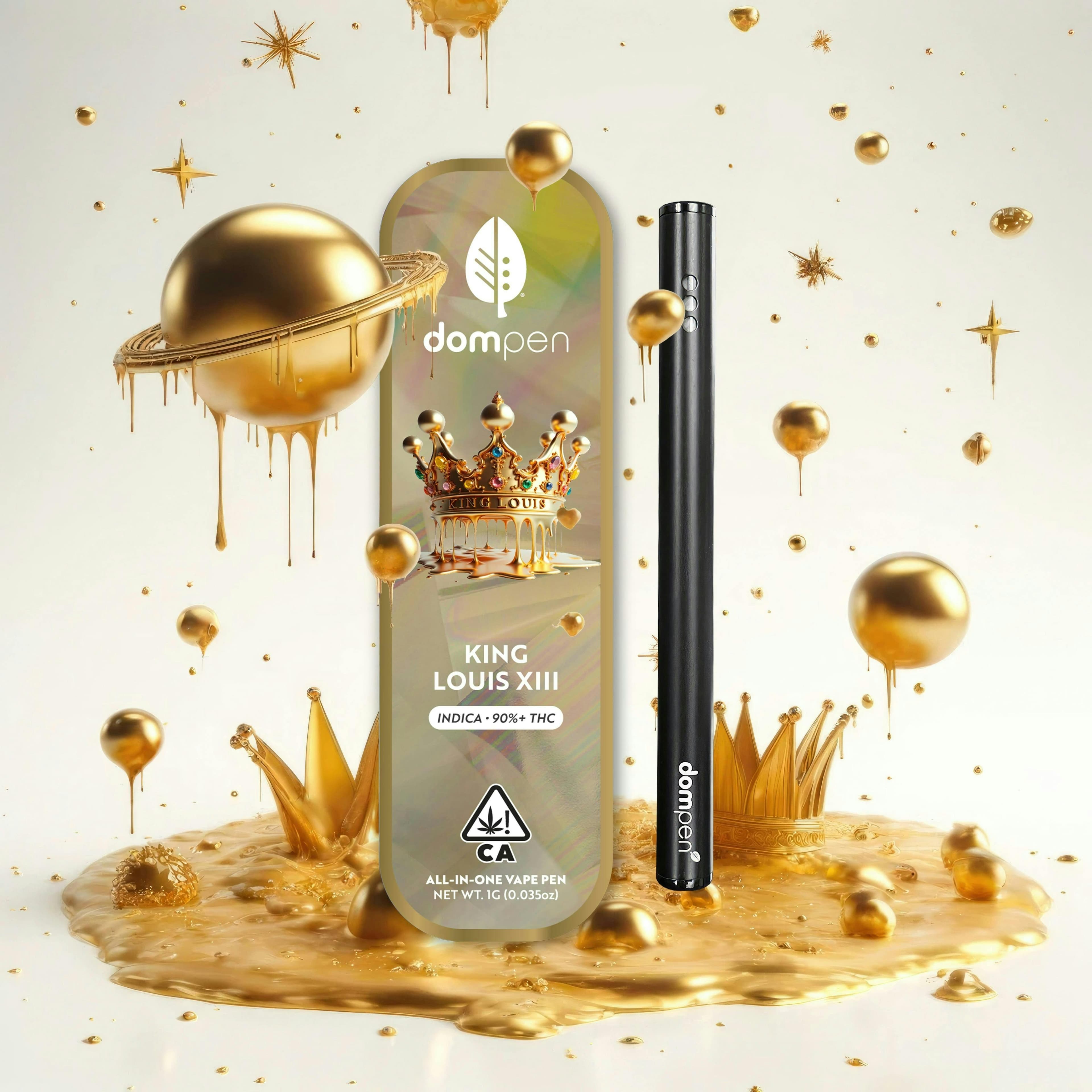 dompen™ Disposable Vape: King Louis XIII 1G