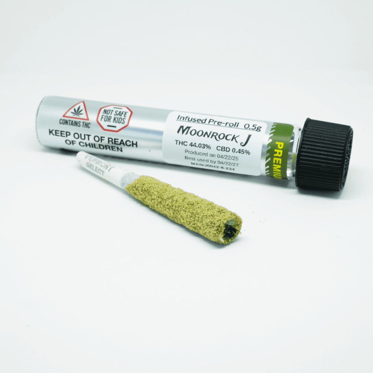 Vermont Select Moonrock J Infused Pre-Roll | Vermont Select
