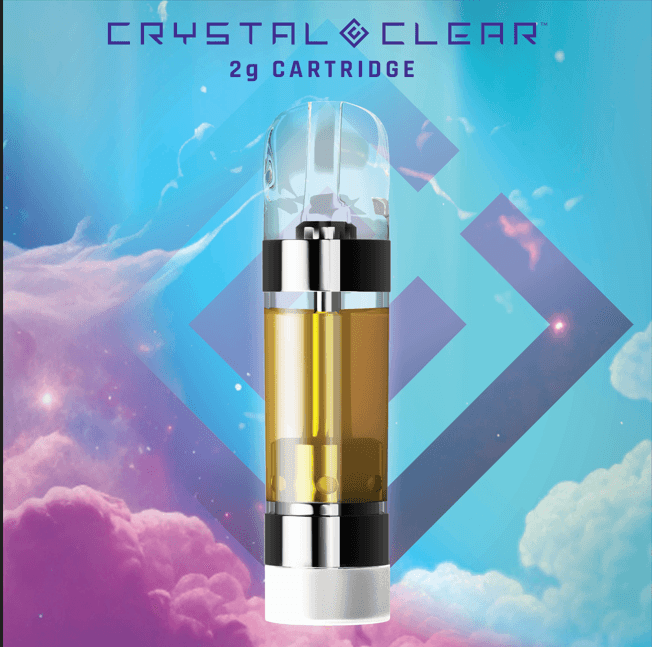 Crystal Clear Cartridge | Crystal Clear | Strawberry Haze | Distillate | 2g