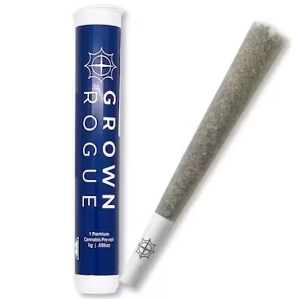 Grown Rogue Grown Rogue Pre-Roll 1pk/1g- Granddaddy Candy