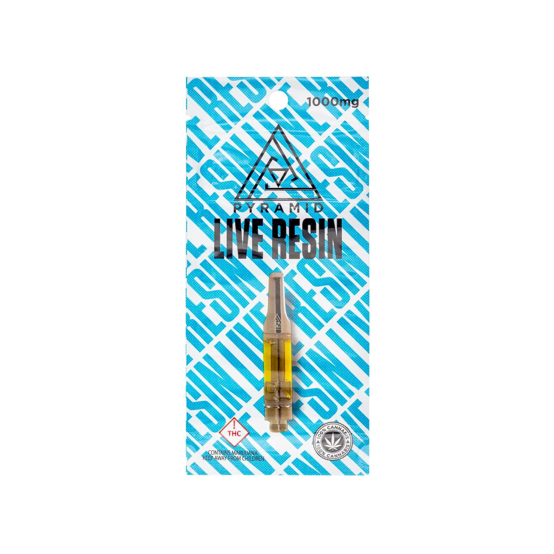 Pyramid White Runtz (H) Live Resin Cart | 1g Vapes