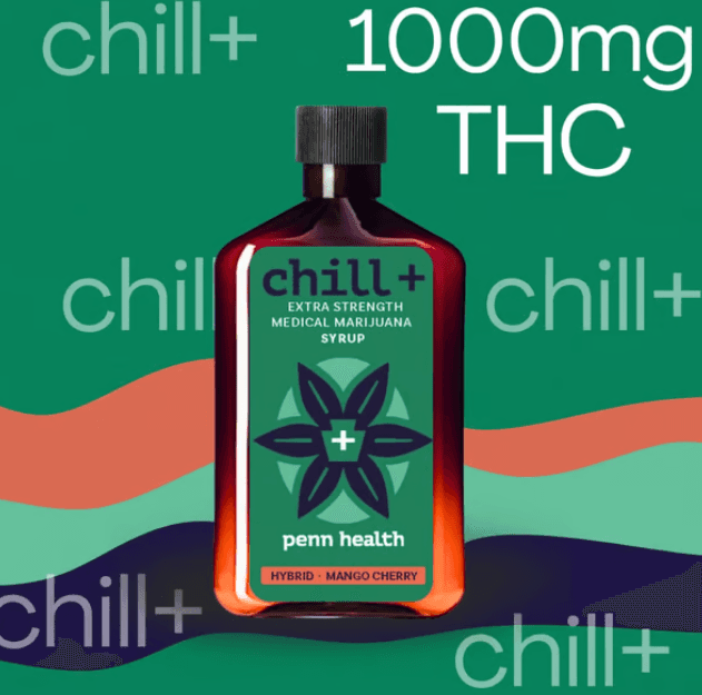 PHG PHG Chill+ Mango Cherry (H) THC Syrup 1000mg 250mL