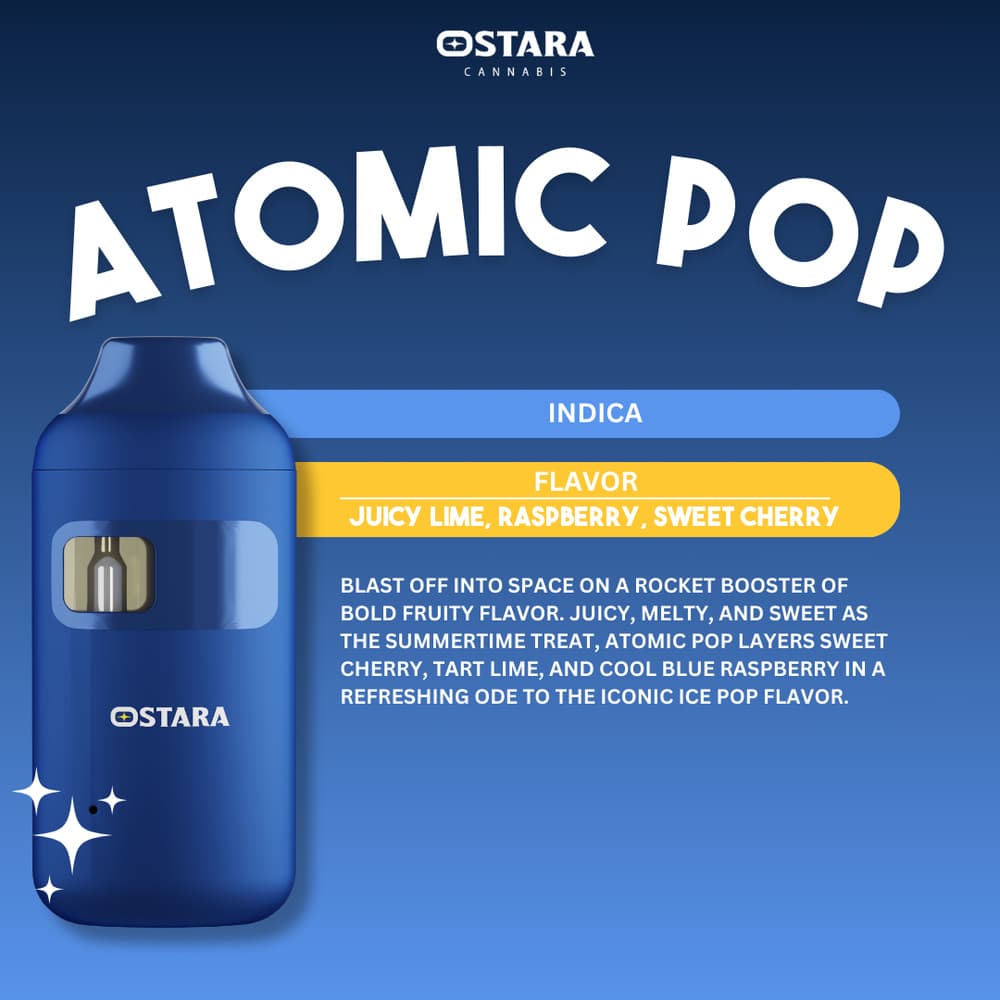 Ostara Cannabis Atomic Pop [1000mg]
