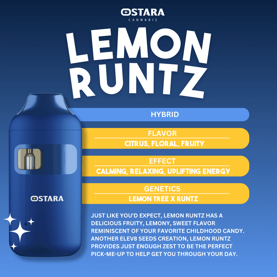Ostara Cannabis Lemon Runtz [1000mg]
