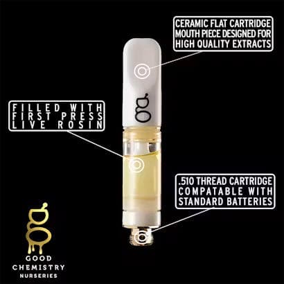 Good Chemistry Nurseries Chocolate Chem - .5g Live Rosin Disposable