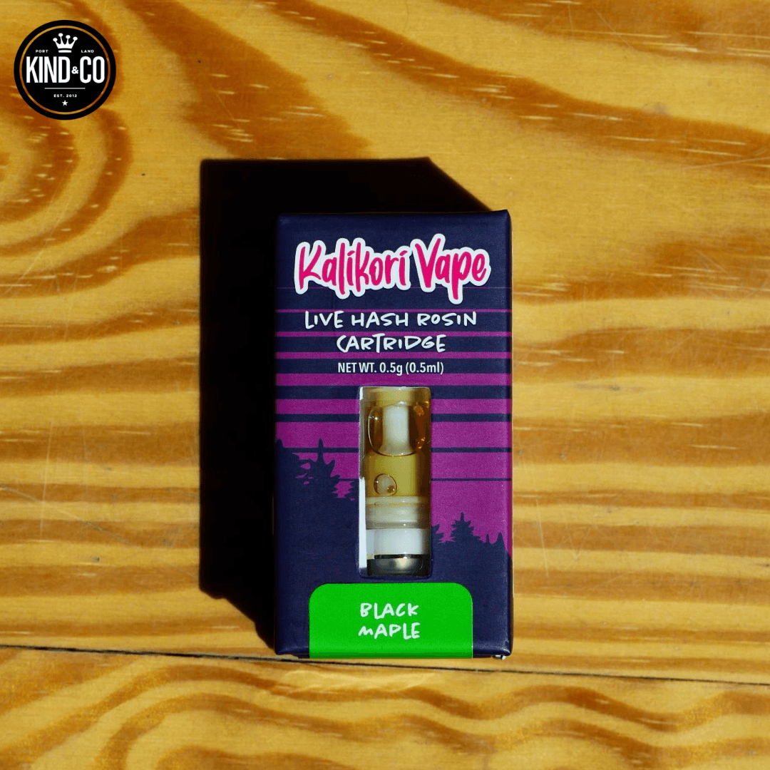 Kalikori Live Hash Rosin Disposable Black Maple (H) - Kalikori