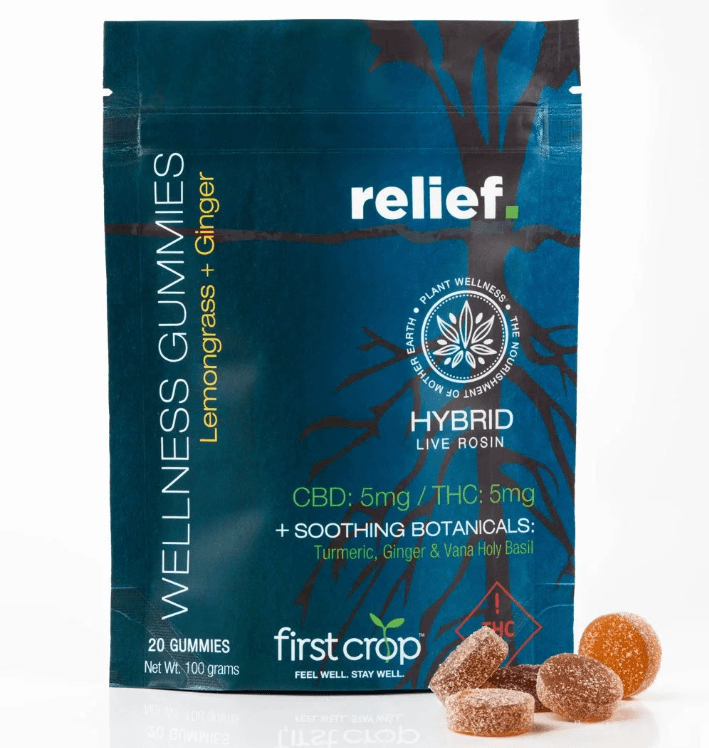 First Crop First Crop RELIEF 100mgTHC/100mg CBD