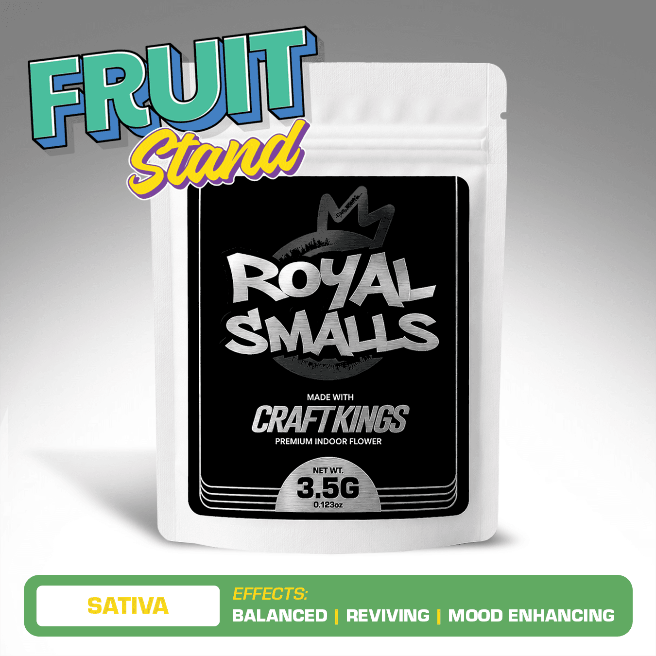 Craft Kings CraftKings Flower Popcorn 3.5g Royal Smalls- Fruit Stand
