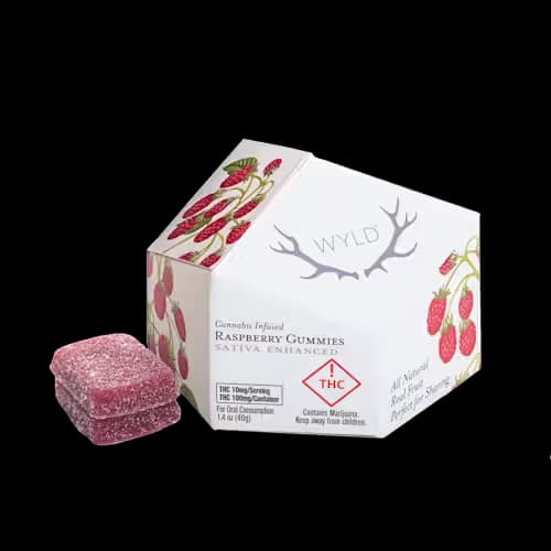 Wyld MED: WYLD Raspberry Gummies