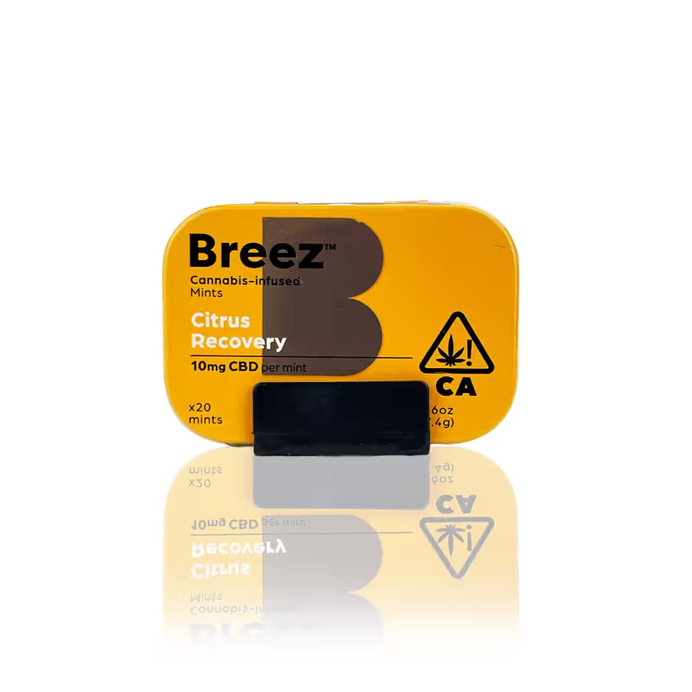 BREEZ Citrus Recovery (CBD) Mints 200mg Tinctures