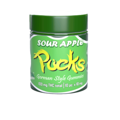 Pucks PUCKS Sour Apple 100mg