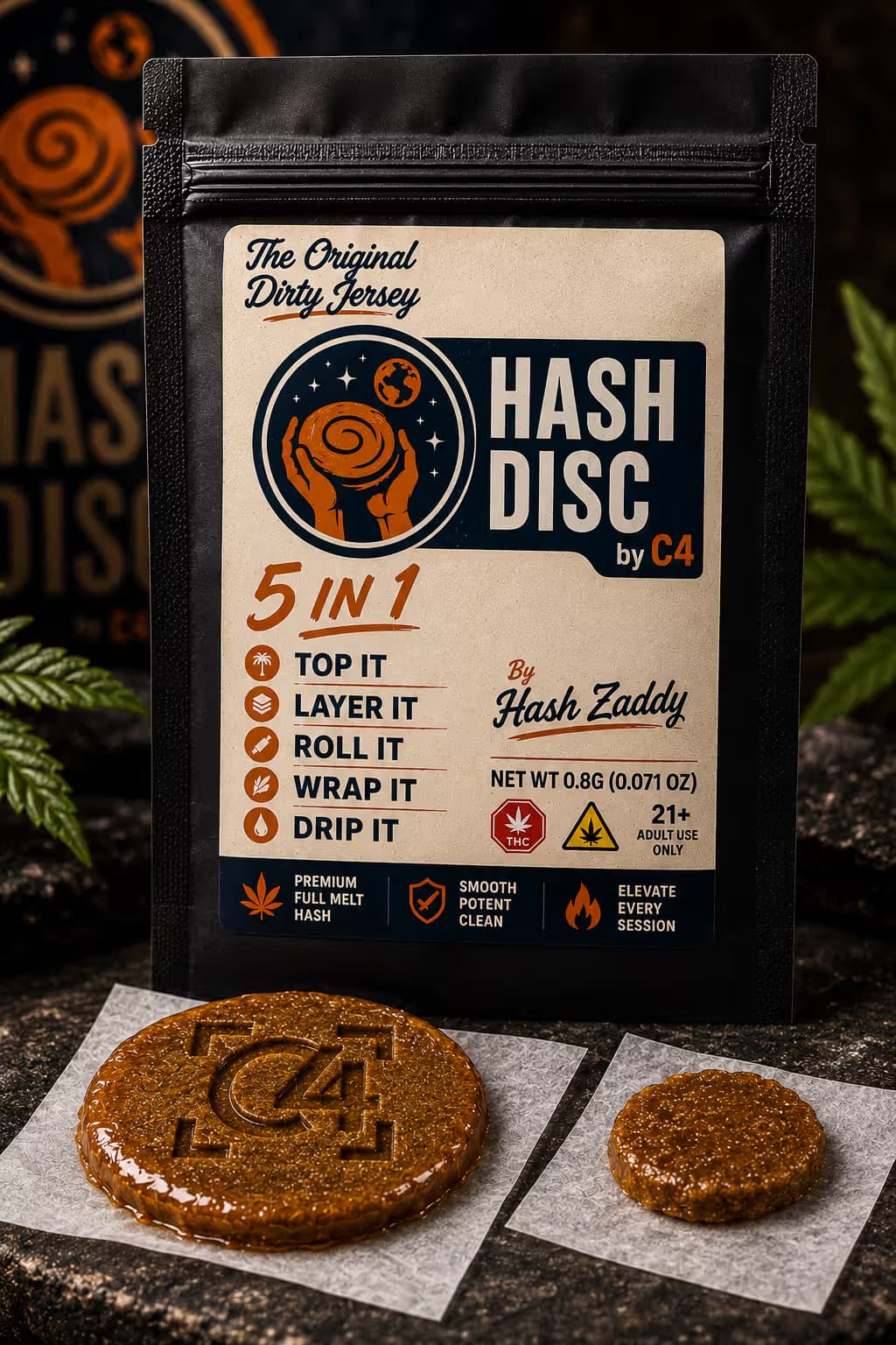 Culture Craft Hash Disc | Sticky Cum Fingers