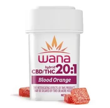 Wana Blood Orange 20: 1 CBD:THC