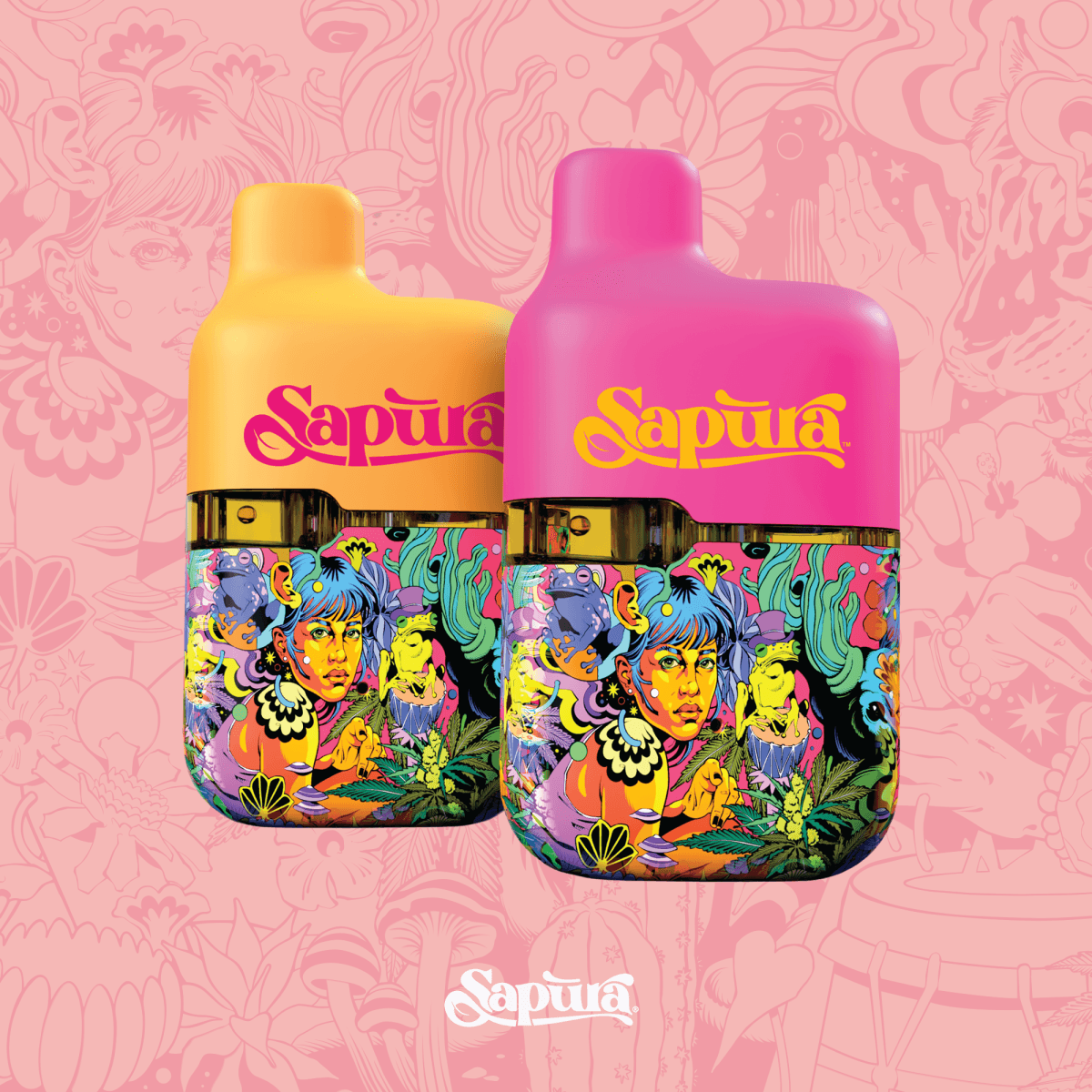 Sapūra Malibu Sunset Disposable Vape | 1g