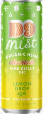 D9 Mist Lemon Drop | 12oz/10mg