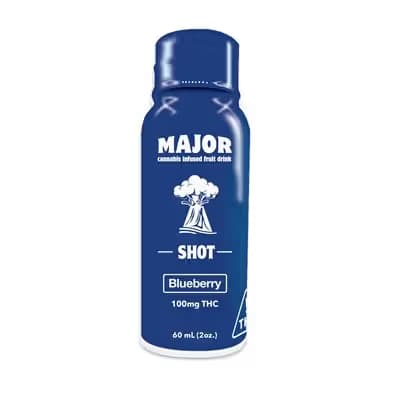 MAJOR Blueberry | Fast-Acting Shot Beverages