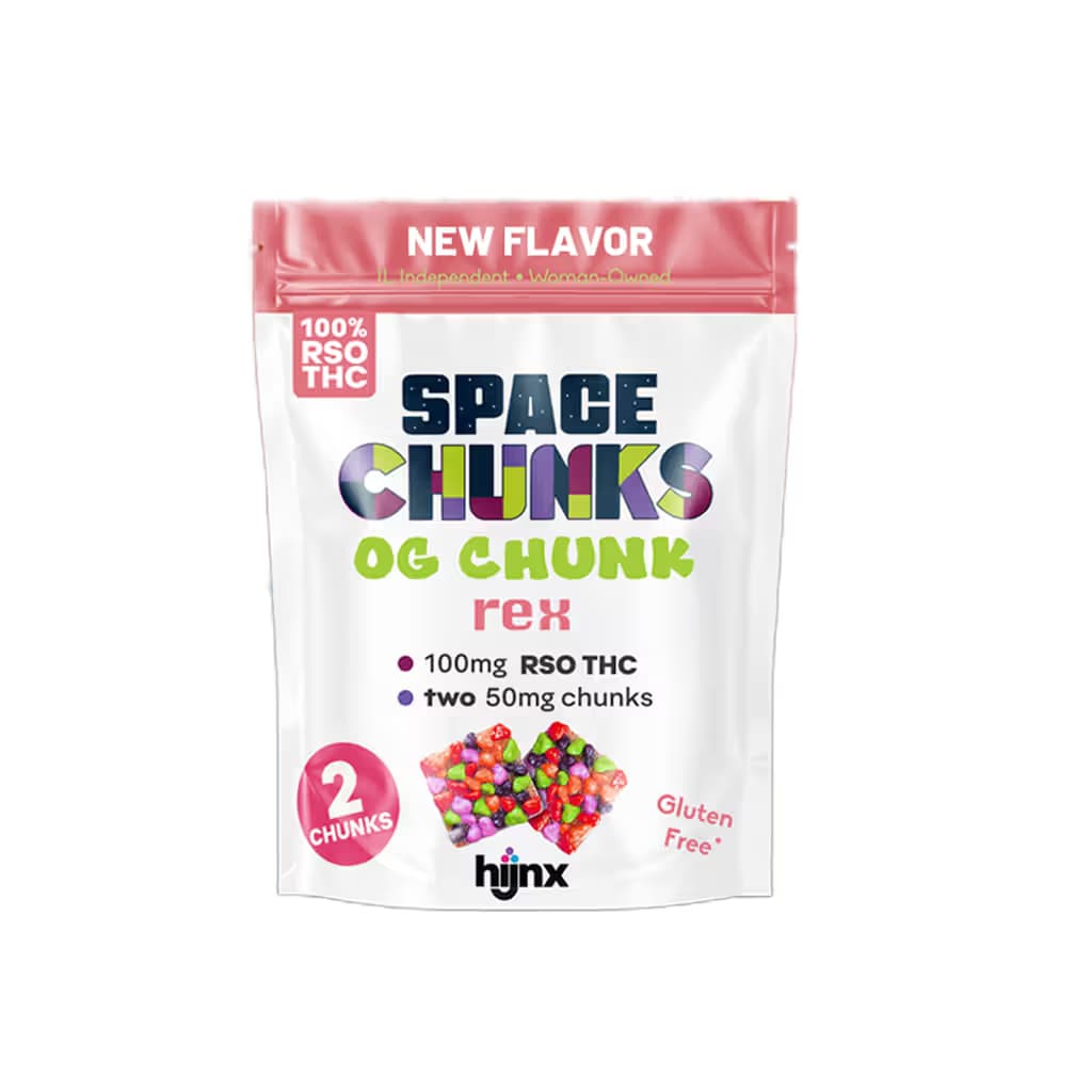 HIJNX Space Chunk OG REX Gummies 2pk [100mg]