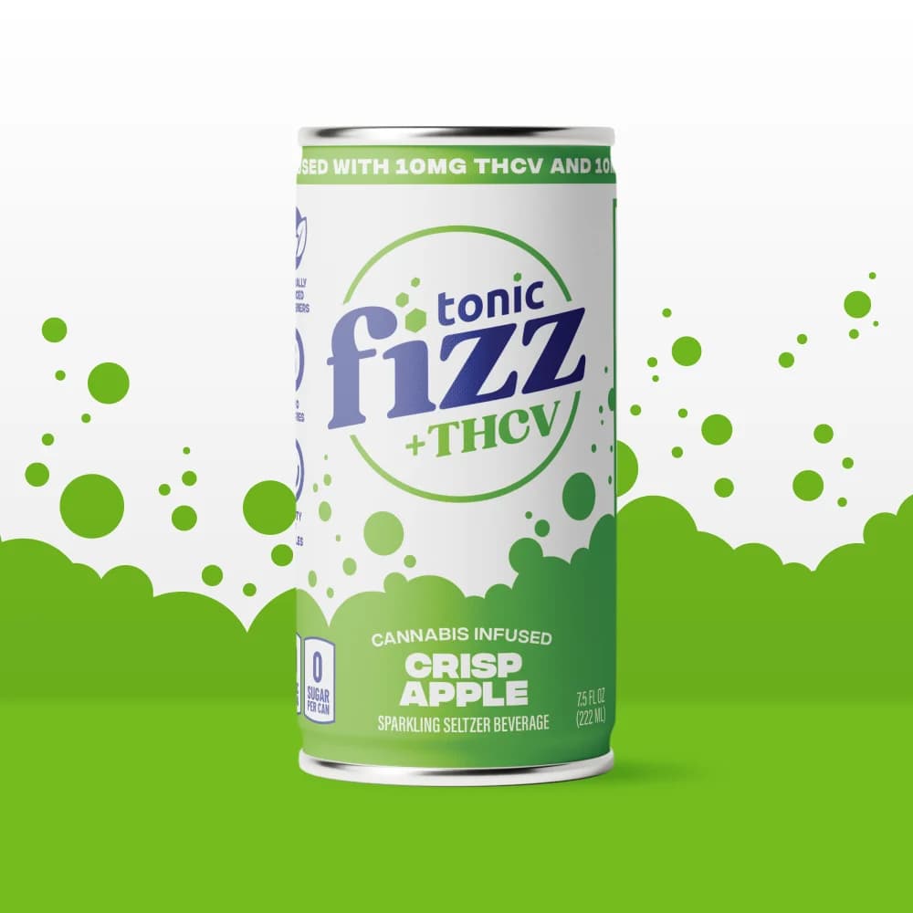Tonic Fizz Crisp Apple | 1:1 THC:THCV | 7.5 oz 10mg