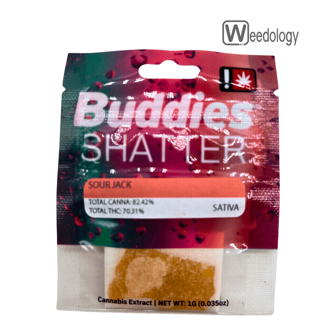 Buddies Buddies 1g SOUR JACK Shatter