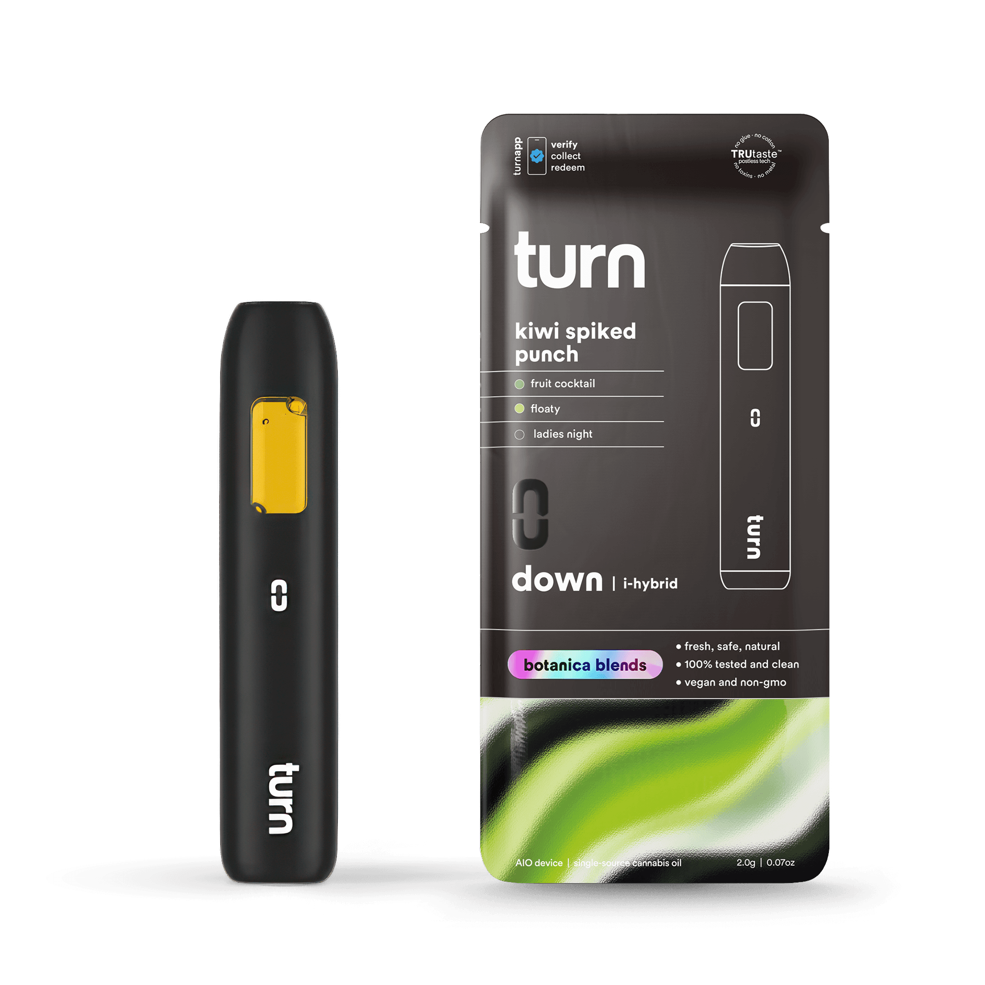 Turn Kiwi Spiked Punch Disposable Concentrates