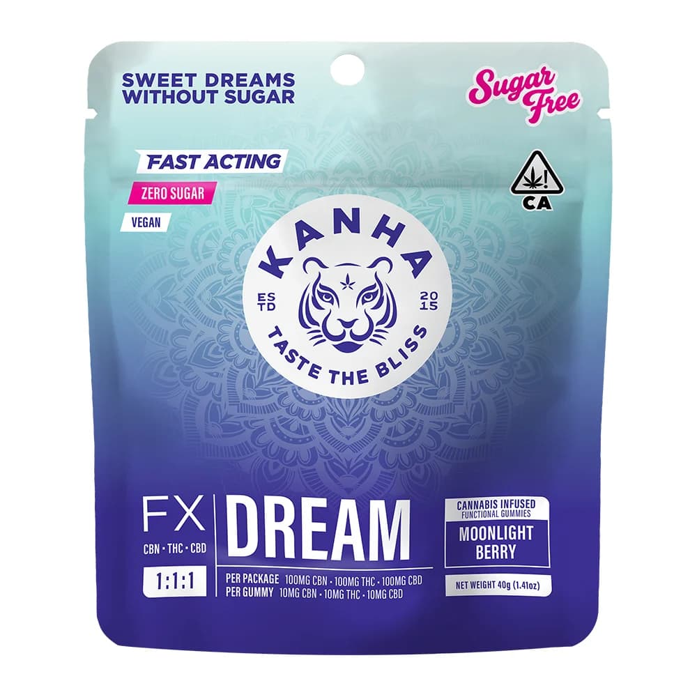KANHA Sugar Free Moonlight Berry 1:1:1