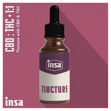 Insa THC:CBD 1:1 | Tinctures | 300mg