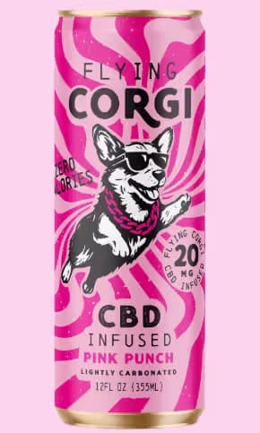Flying Corgi Pink Punch CBD