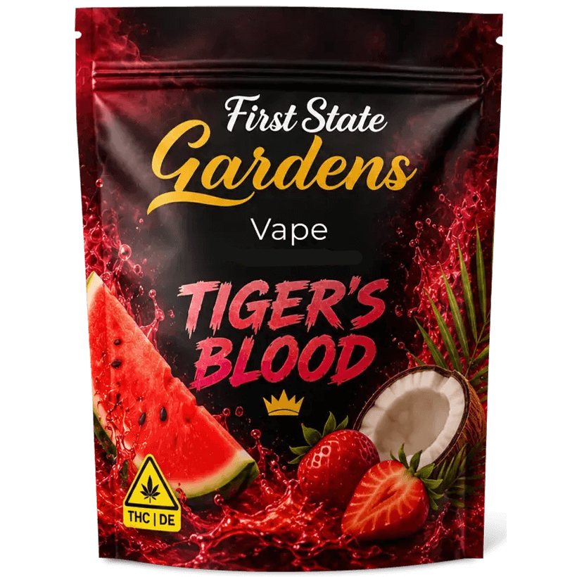 First State Gardens First State Gardens Tigers Blood CB (S) AIO Disposable 1g