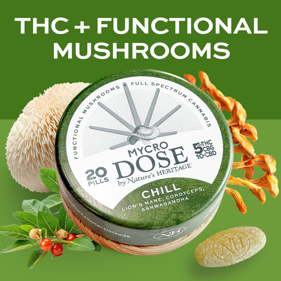 Mycro Dose Mycro Dose Chill (H) 2:1:1 CBD:THC:CBG Tablets 5mg 20pk