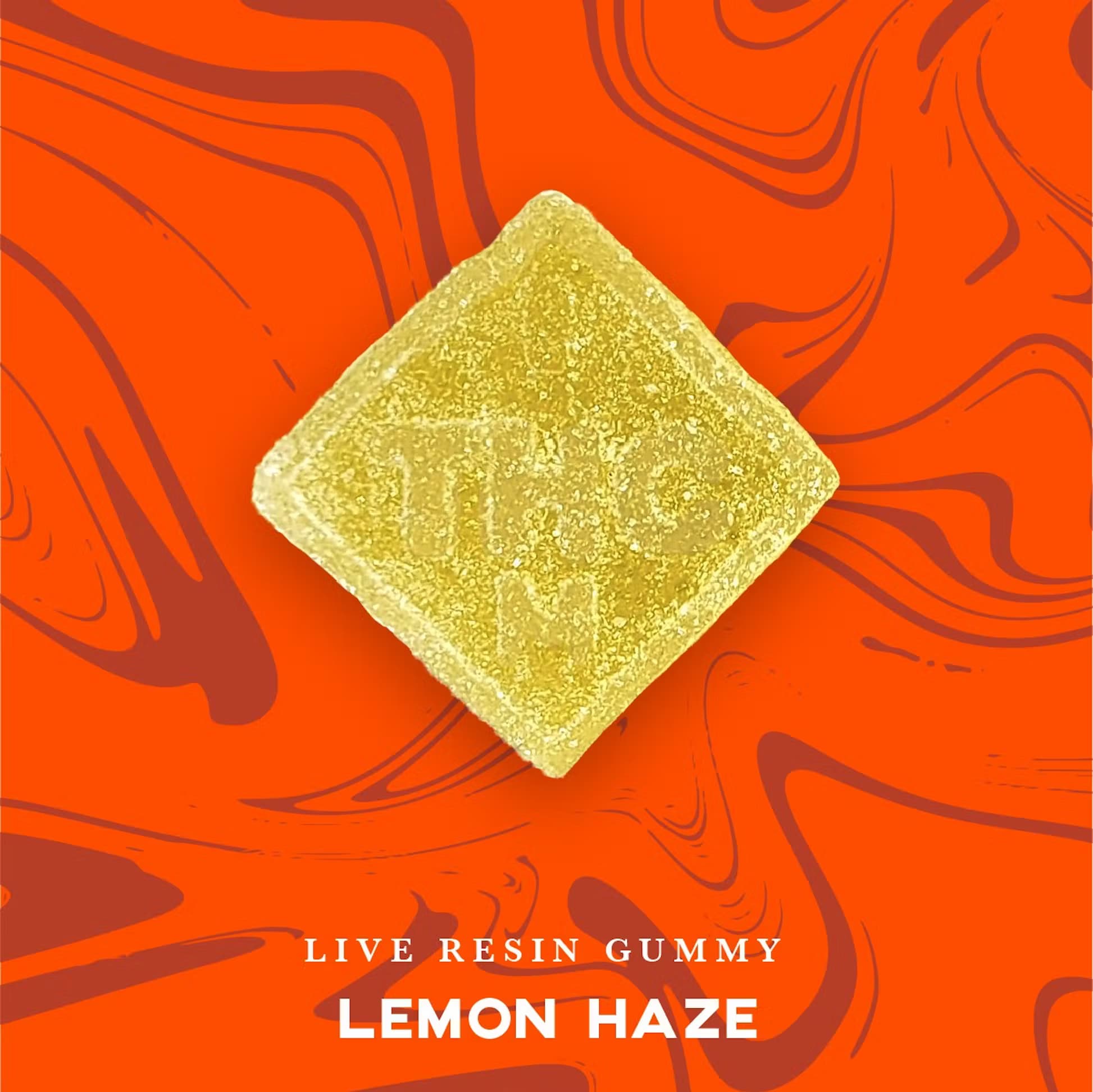 Vivid Live Resin Gummies | Lemon Haze | 100mg | 10pk