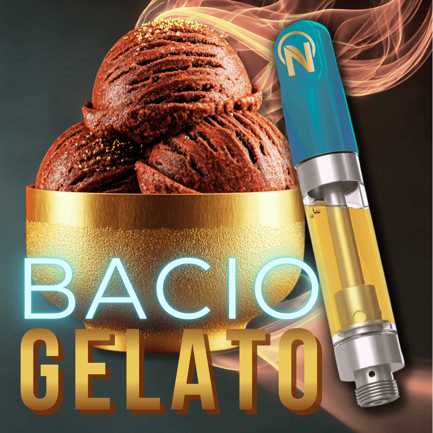 Nimbus 1000mg Vape Cart | Bacio Gelato