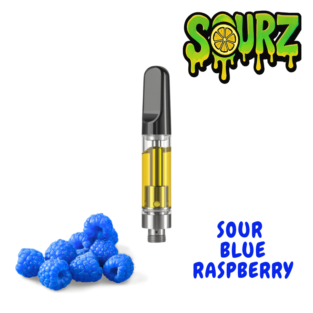 Liquid Gold Live Resin Distillate Blend Sour Blue Raspberry Live Resin Distillate Cartridge